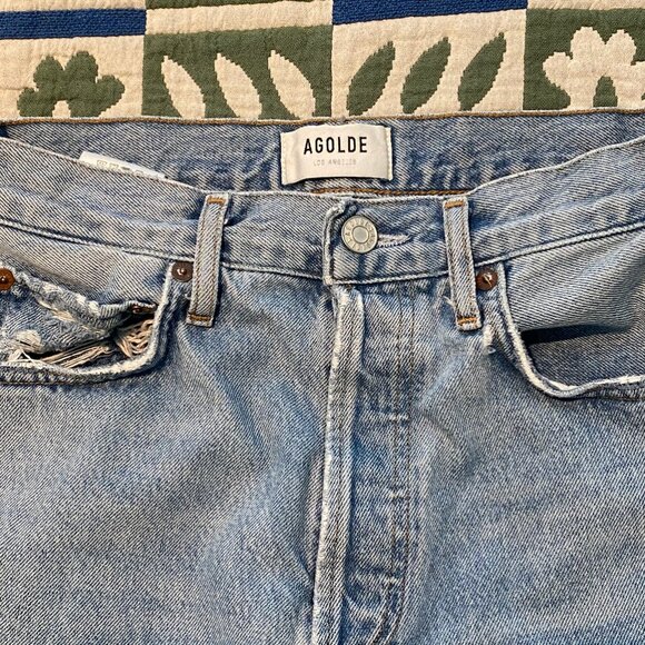 Agolde - Mid Rise Loose - Distressed - Picture 6 of 7